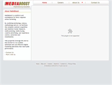 Tablet Screenshot of mediaboost.com